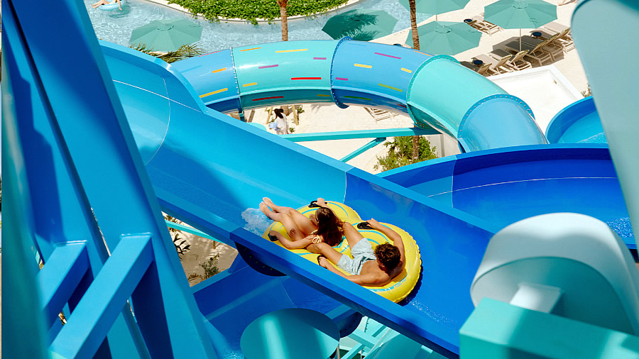 Norwegian Cruise Line presenta las primeras im&aacute;genes del Nuevo Great Tides Waterpark en su Isla Privada, Great Stirrup Cay